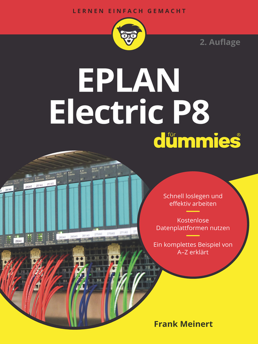 Title details for EPLAN Electric P8 für Dummies by Frank Meinert - Available